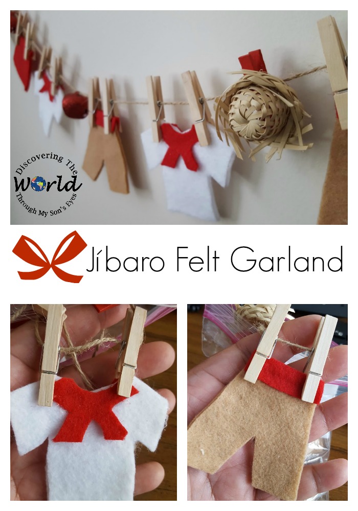 Puerto Rico Christmas Decorations jibaro garland